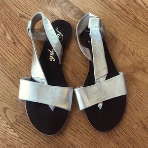 Gold Sandals
